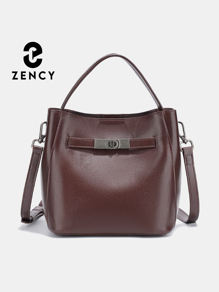 Women Bags 2026 Trends - Bolso de Mano Zency 100% Cuero