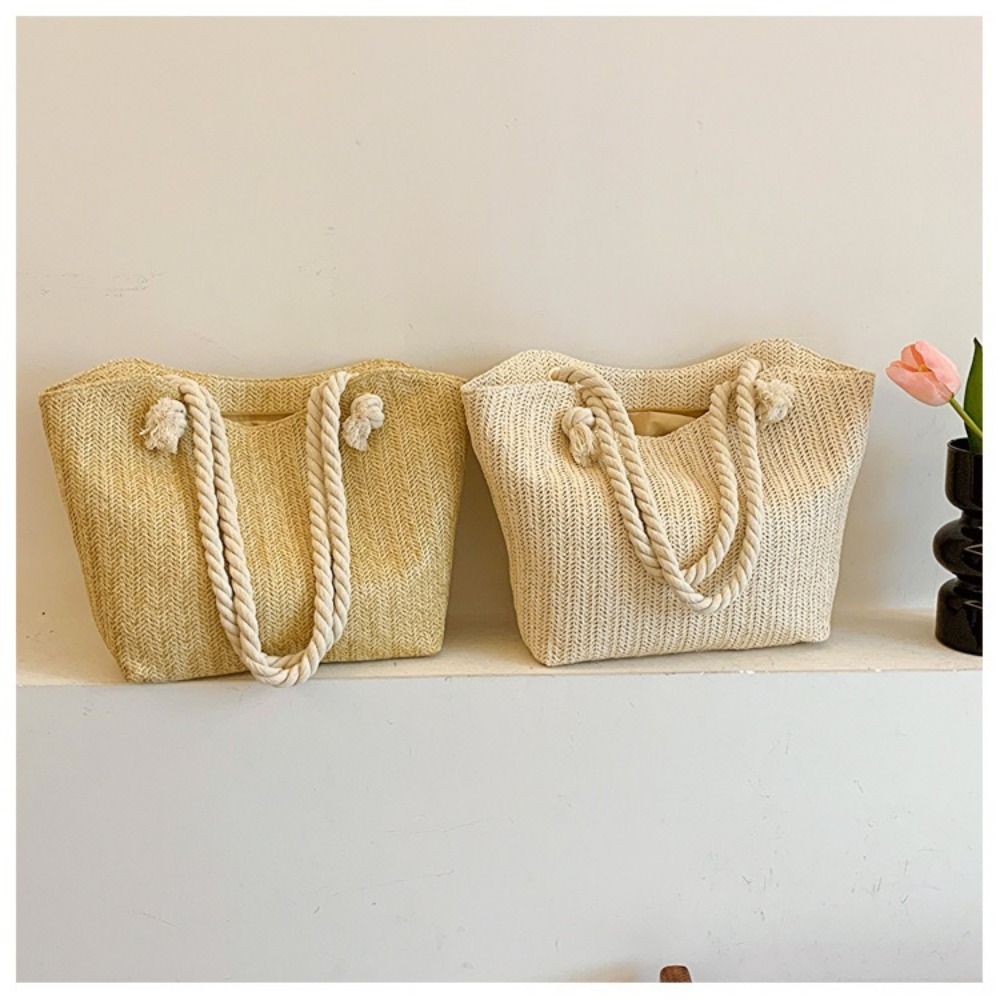 Bolsa de Playa de Verano, Gran - Women'S Raffia Bags reseña y precio