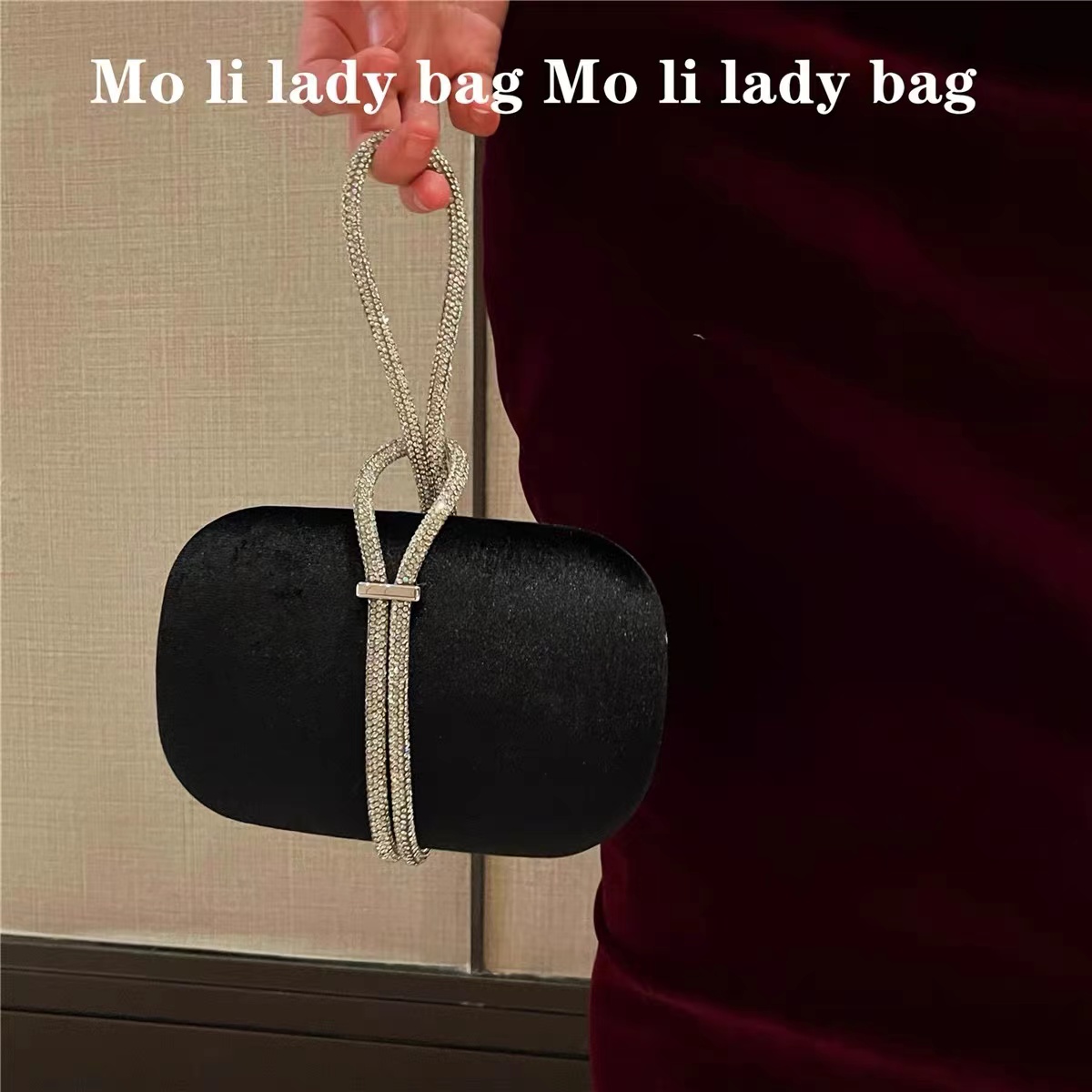 Bolso cuadrado de terciopelo d - Women Bags On Sale reseña y precio