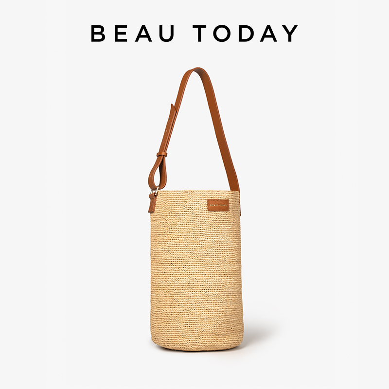 BEAUTODAY Bolsos tipo cubo par - Women'S Raffia Bags reseña y precio